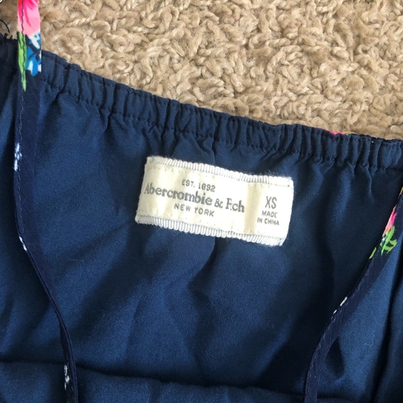 Abercrombie and Fitch Floral Dress Extra Small - Picture 2 of 3